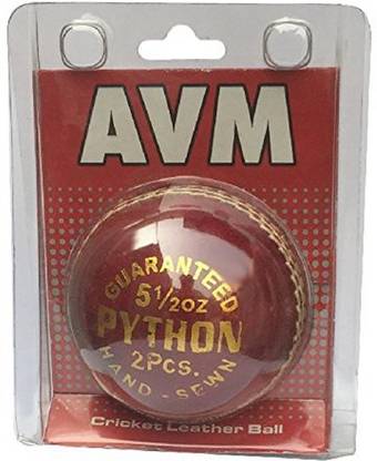 AVM Python Cricket Leather Ball