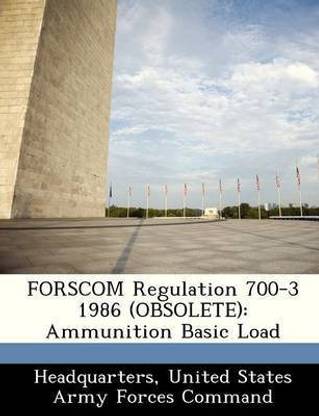Forscom Regulation 700-3 1986 (Obsolete)