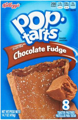 Pop Tarts Frosted Chocolate Fudge Box