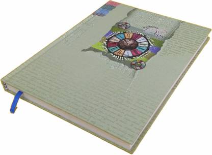 kolor nine Year-2019, Small Size Regular Diary Ruled 375 Pages
