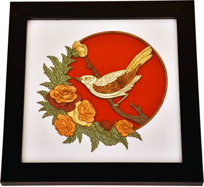 Chakra Exports Chimani Embossed 8 inch x 8 inch Painting