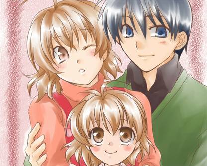Athah Anime Clannad Ushio Okazaki Tomoya Okazaki Nagisa Furukawa 13*19 inches Wall Poster Matte Finish Paper Print