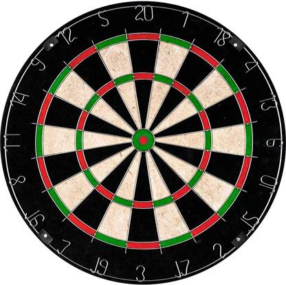 Assemble Sisal Fiber Bristle Professional Dartboard Big 45.72 cm Dart Board