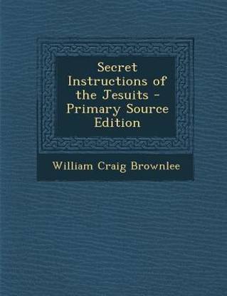 Secret Instructions of the Jesuits