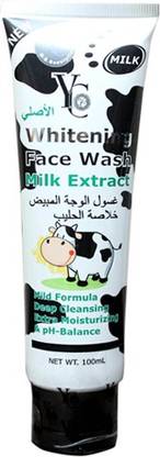 YC WHITENING FACE WASH MILK EXTRACT ফেস ওয়াশ