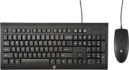HP Powerpack Wired USB Standard Desktop Keyboard Compatible with Desktop, Laptop, Mac