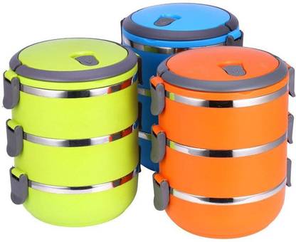A&D Three Layer Tiffin Box 3 Containers Lunch Box 3 Containers Lunch Box