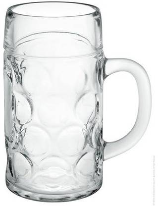 Borgonovo 12030020 Don 1 Ltr (Pack Of 1) Glass Beer Mug