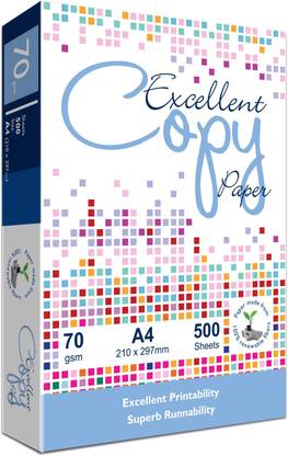 Paperone Excellent Copy 70 gsm Unruled A4 70 Copy Paper