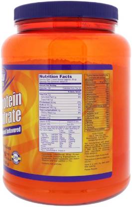 Now Foods Now Foods, Sports, Whey Protein Concentrate, Natural Unflavored, 1.5 lbs (680 g) Whey Protein