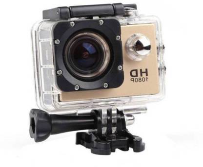 NICK JONES 1080 P action camera 1080P 2-inch LCD 140 Degree Wide Angle Lens RECORDING Waterproof Diving Sports and Action Camera , ACTION GO PRO WC114 (MULTICOLOUR) Sports and Action Camera
