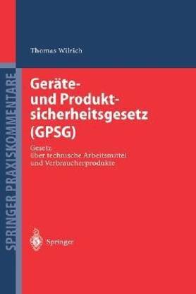 Gerate- und Produktsicherheitsgesetz (GPSG)