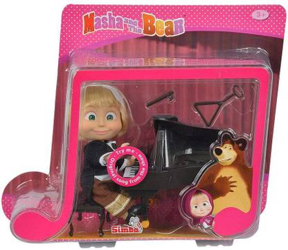 SIMBA Masha and The Bear - Masha Concert Pianist Doll Playset
