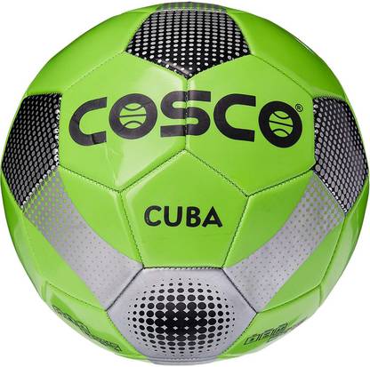 COSCO Green Football - Size: 5
