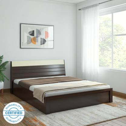 SPACEWOOD Marko Engineered Wood Queen Hydraulic Bed