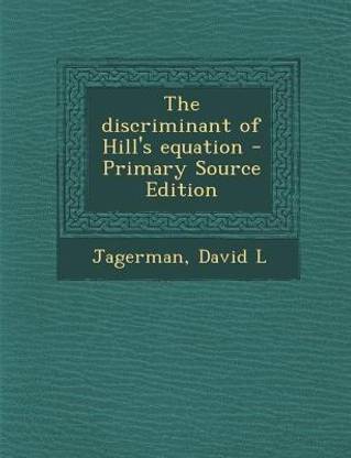 Discriminant of Hill's Equation