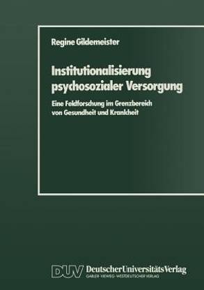 Institutionalisierung psychosozialer Versorgung