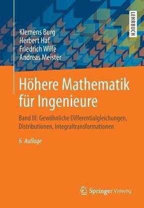 Hoehere Mathematik fuer Ingenieure