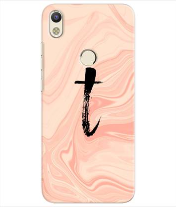 pinaaki Back Cover for Tecno Camon I Air - Alphabet T