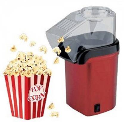 Golden Bell GoldenBell Red Hot Air Popcorn Maker Popper Popping Machine 1200 Watts 1 L Popcorn Maker