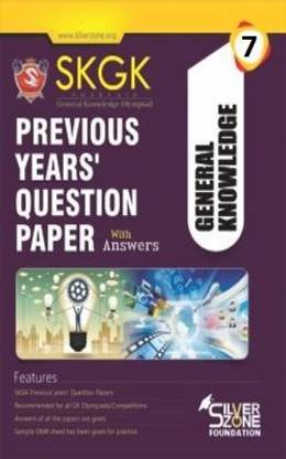 Silver Zone Olympiad Books General Knowledge SKGKO Previous Year Question Papers Book Class 7