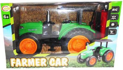 jojoss Full Functional Farmer Car Toys with Remote Control Multicolored For 6+ Kids