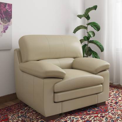 Couch Italia Duster Leather 1 Seater  Sofa