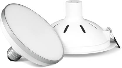 PHILIPS 9W Ceiling Secure (Cool White, Round) Recessed Ceiling Lamp
