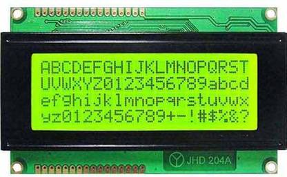 DIVYE 20x4 Character LCD Display (JHD) Display Lights Electronic Hobby Kit