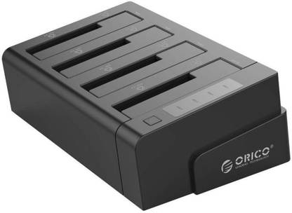 ORICO 2.5 & 3.5 inch SATA2.0 USB3.0 1 to 3 Clone External Hard Drive Dock - Black (6648US3-C-V1) 2.5 inch Shock Resistant Clone External Hard Drive Dock