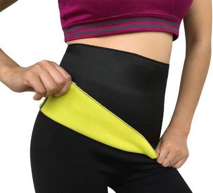 फ्यूचर फिटनेस लाइफ Original Waist Trimmer Shaper For Men & Women Exercising Trainer Neoprene Sauna Sweat "XL" Slimming Belt (Black) स्लिमिंग बेल्ट