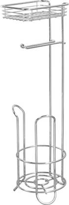 INTERDESIGN Classico Free Standing Steel Toilet Paper Holder