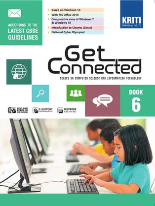 KRITI PRAKASHAN , GET CONNECTED BOOK - 6 ( ACCORDING TO THE LATEST CBSE GUIDELINES )