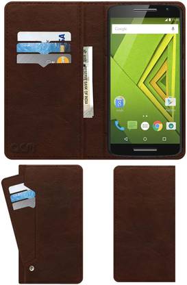 ACM Flip Cover for Motorola Moto X Play