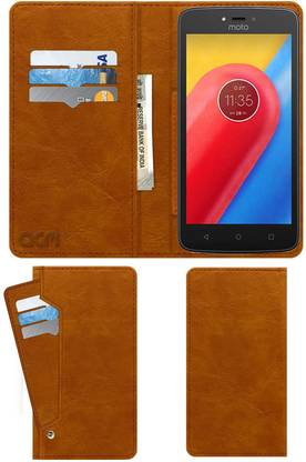 ACM Flip Cover for Motorola Moto C Plus