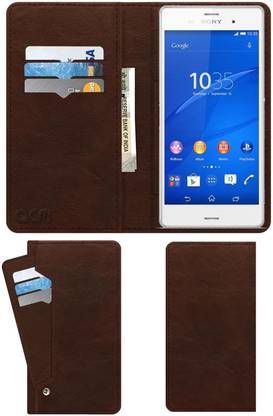 ACM Flip Cover for Sony Xperia Z3 Plus