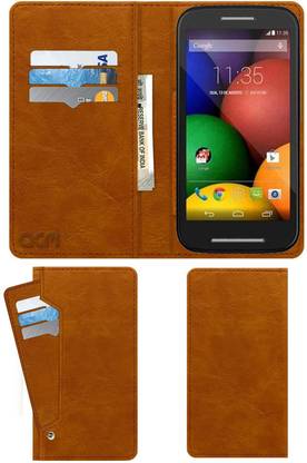 ACM Flip Cover for Motorola Moto E (1st Gen)