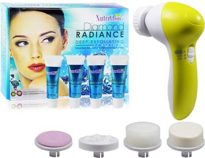 NutriGlow Diamond Facial Kit-55g With Face Massager