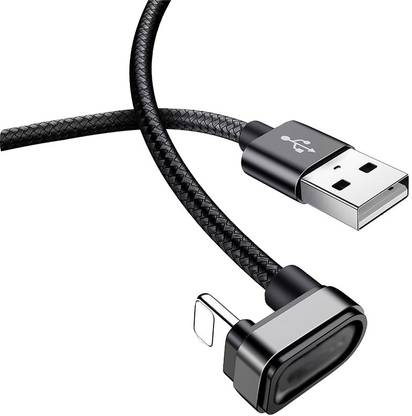 Cellhub Lightning Cable 100 m Game USB Cable 2.1A Fast Charging USB Charging Cord 8 pin 180 Degree