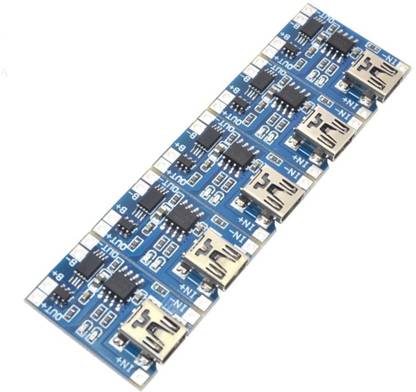 TCS 5PCS MINI TP4056 1A Lipo Battery Charging Board Charger Module lithium battery Mini USB Port Micro Controller Board Electronic Hobby Kit
