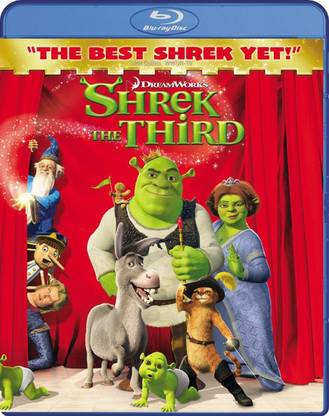 dreamworks shrek the third blu-ray , region c