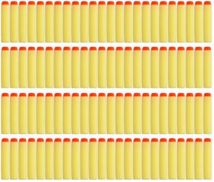 SOMETHING4U Yellow Bullet Foam Darts & Plastic Bullets