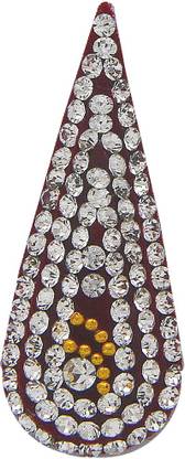 Anuradha Art jewellery Groom Bindi Men Red, White Bindis