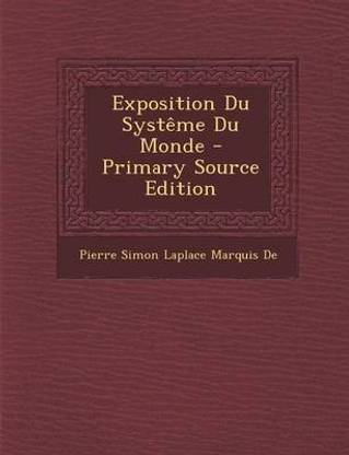 Exposition Du Systeme Du Monde