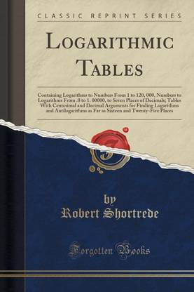 Logarithmic Tables
