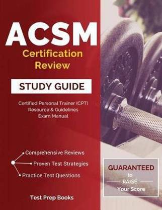 ACSM Certification Review Study Guide