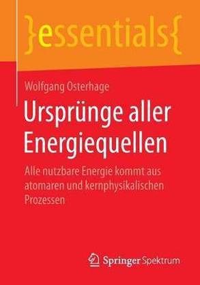 Urspruenge aller Energiequellen