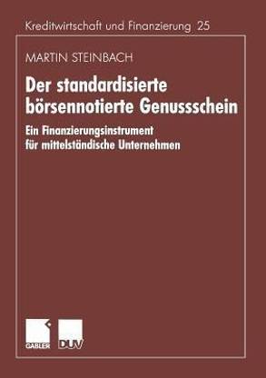 Der standardisierte boersennotierte Genussschein