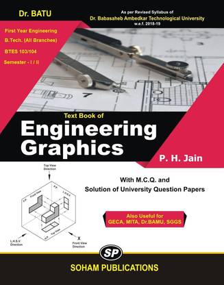 Text book of Engineering Graphics  - Engineering Drawing