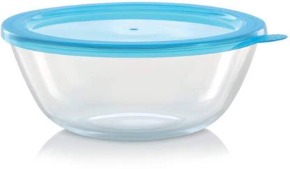 BOROSIL Borosilicate Glass Storage Bowl L WITH LID 1700ML